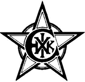 Simbola bildo de la Kongreso : "EIKX" enskribita en stelo