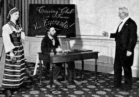 Photo de la représentation au Touring-Club (1905)