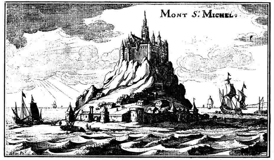 Le Mont-Saint-Michel en 1657