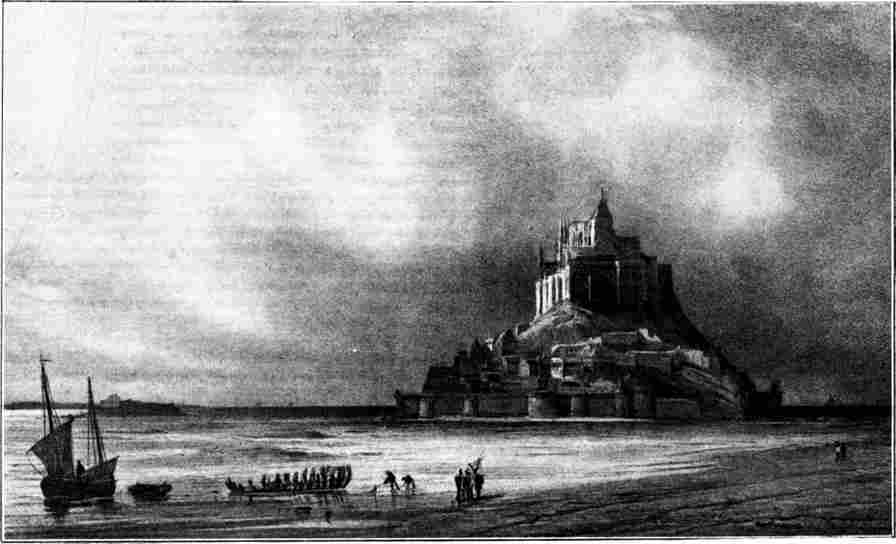 Le Mont-Saint-Michel vers 1830