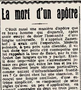L'Éclair, 19 Avril 1917