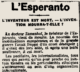 Le Journal du Peuple, 21 Avril 1917